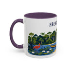 French Guiana Coffee Mug | Travel Souvenir Accent Mug | Country Gift Ceramic Cup 11oz 15oz