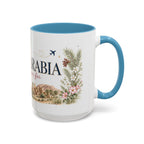 Saudi Arabia Home Country Mug | Moving Away Gift | Long Distance Friendship | 11 oz 15 oz Accent Mug