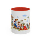 Spindle Shuttle and Needle Mug | Storybook Fairy Tale Accent Coffee Mug | EveryLegend