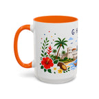 Ghana Coffee Mug | Travel Souvenir Accent Mug | Place Gift Ceramic Cup 11oz 15oz