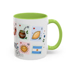 Buenos Aires Coffee Mug | Postage Stamp Collage Mug | Travel Souvenir Accent Cup 11oz 15oz