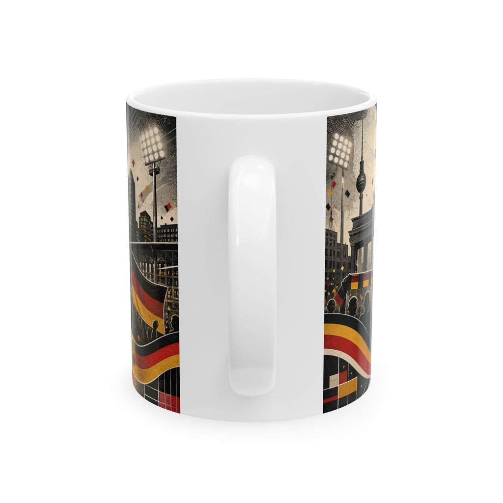 Germany Soccer Spirit Coffee Mug | Soccer Fan Gift | Ceramic 11oz 15oz Match Day Cup
