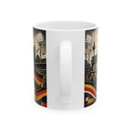 Germany Soccer Spirit Coffee Mug | Soccer Fan Gift | Ceramic 11oz 15oz Match Day Cup