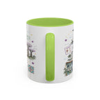 Singapore Coffee Mug | Asia Souvenir Travel Gift | Accent Color Ceramic 11oz 15oz