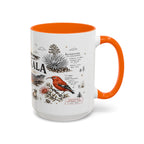 Haleakala National Park Coffee Mug | Hawaii Maui Sunrise Crater Gift | Accent Color Ceramic 11oz 15oz