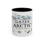 Gates of the Arctic National Park Coffee Mug | Alaska Arctic Wilderness Gift | Accent Color Ceramic 11oz 15oz