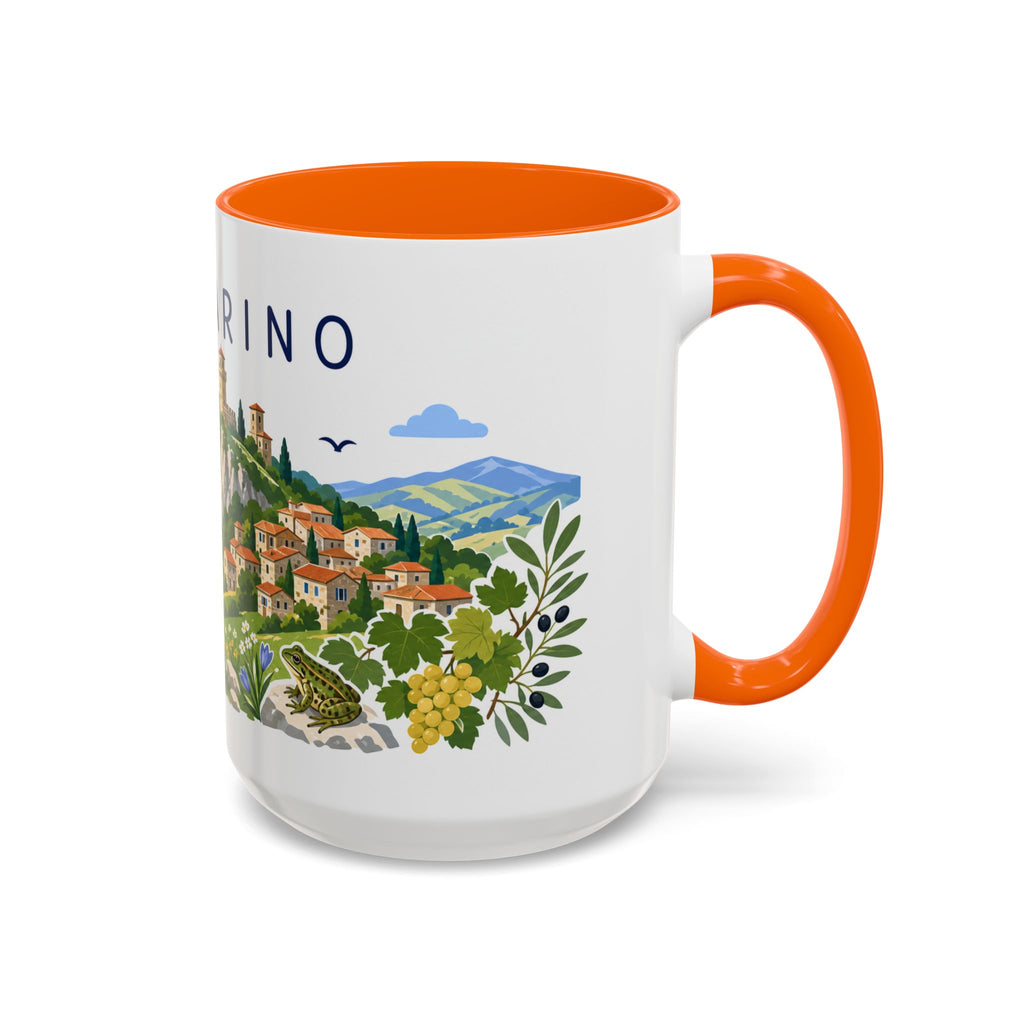 San Marino Coffee Mug | Travel Souvenir Accent Mug | Country Gift Ceramic Cup 11oz 15oz