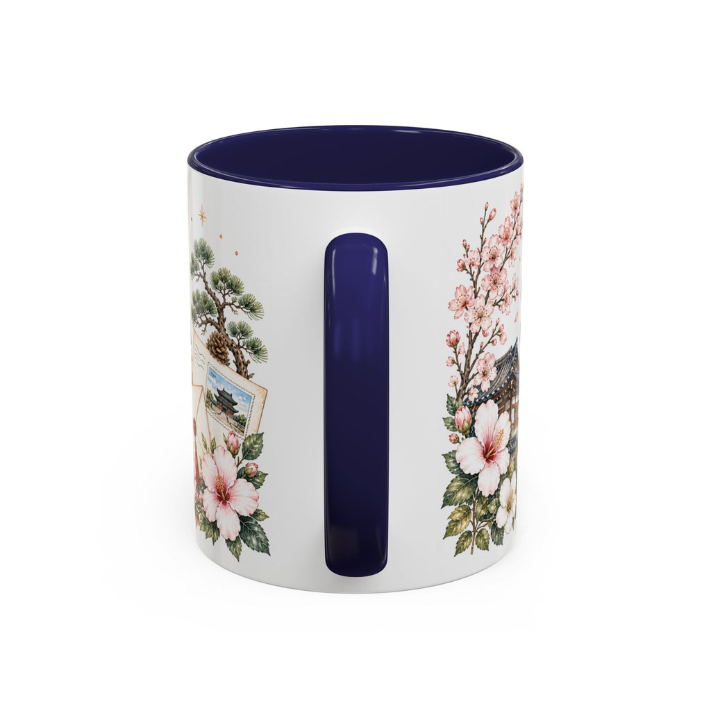 South Korea Home Country Mug | Moving Away Gift | Long Distance Friendship | 11 oz 15 oz Accent Mug