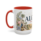 Algeria Home Country Mug | Moving Away Gift | Long Distance Friendship | 11 oz 15 oz Accent Mug