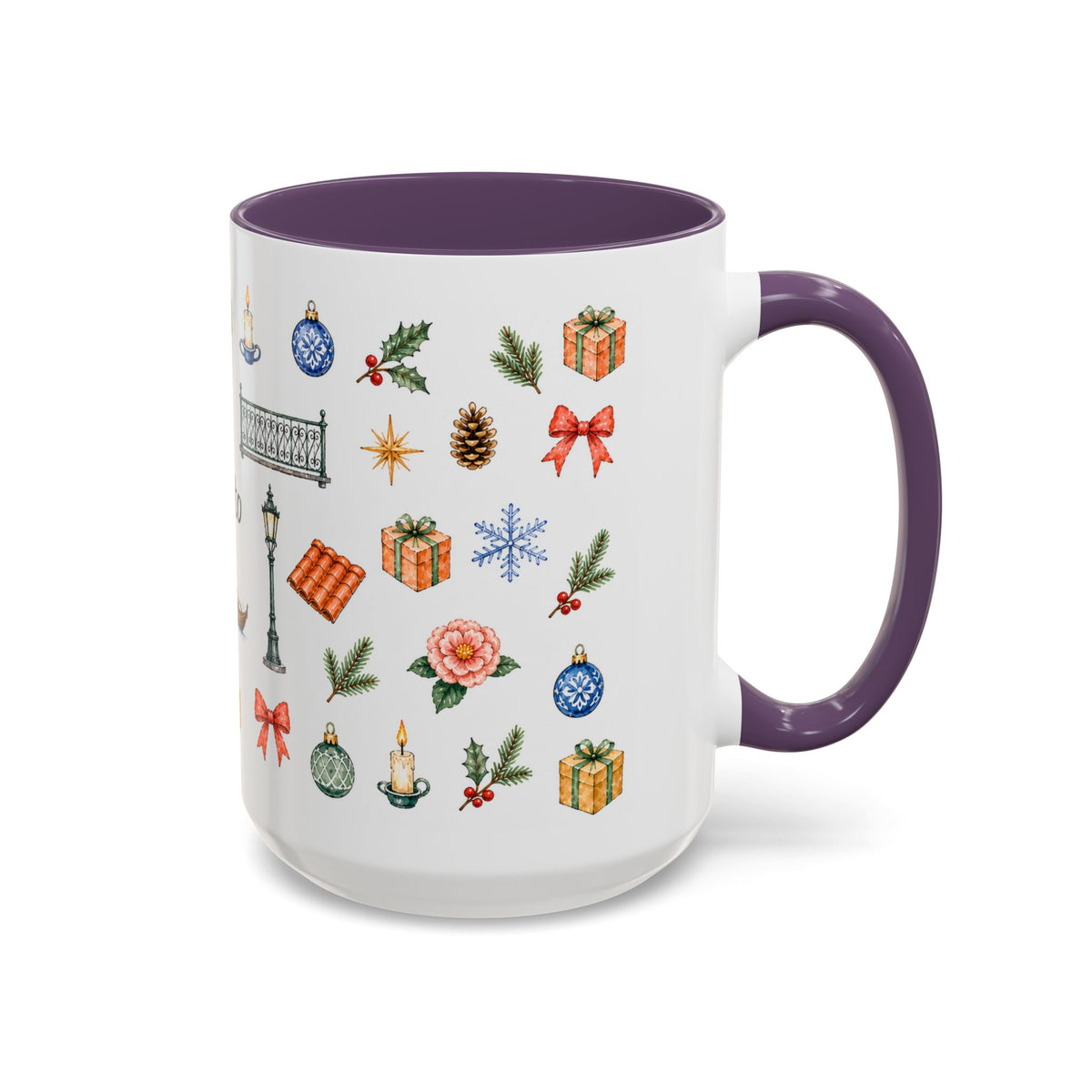 Porto Christmas Mug | Watercolor City Souvenir, Travel Gift (11oz/15oz)