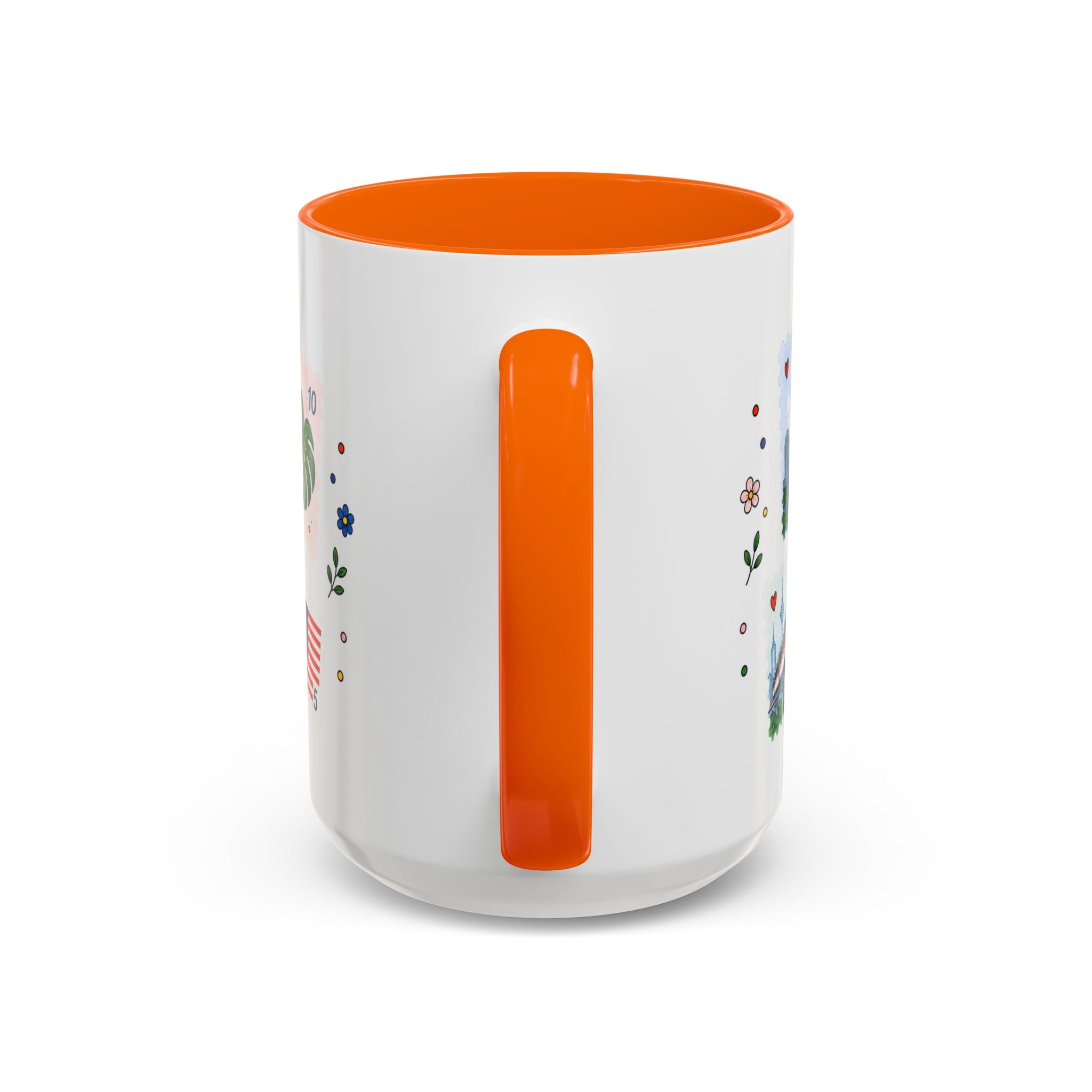 Kuala Lumpur Coffee Mug | Postage Stamp Collage Mug | Travel Souvenir Accent Cup 11oz 15oz