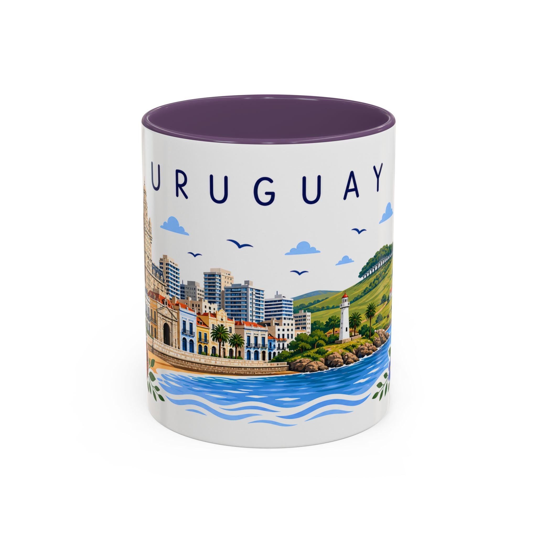 Uruguay Coffee Mug | Travel Souvenir Accent Mug | Place Gift Ceramic Cup 11oz 15oz