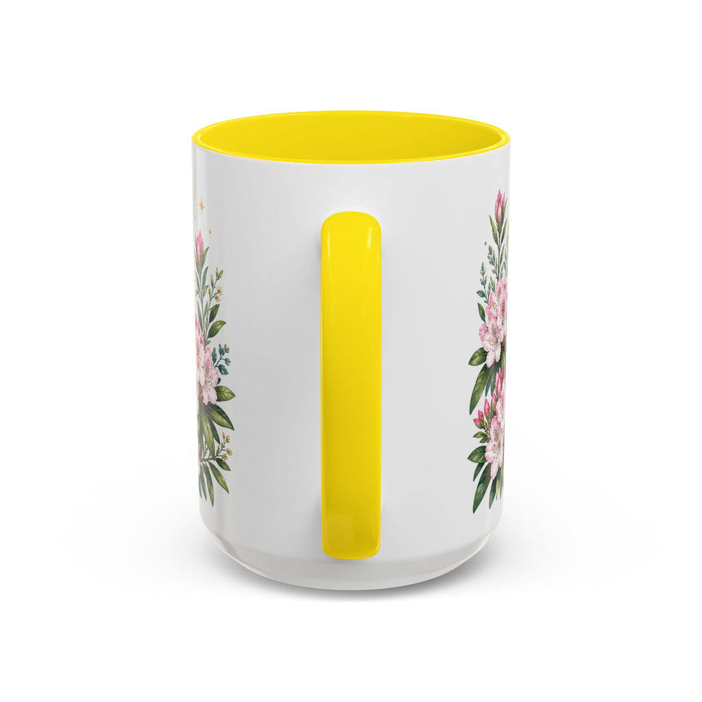 West Virginia State Map Mug | Appalachian Bridge, Rhododendron Accent Coffee Cup