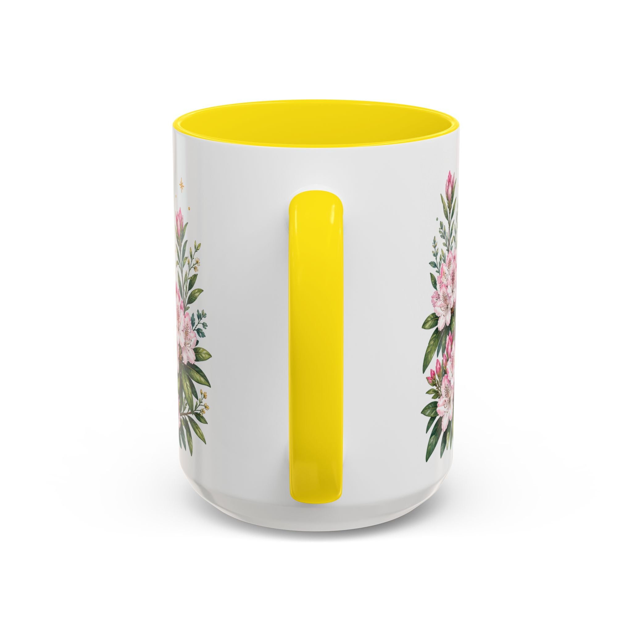 West Virginia State Map Mug | Appalachian Bridge, Rhododendron Accent Coffee Cup