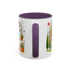 Rome Travel Mug | European City Souvenir Accent Coffee Mug | 11oz 15oz Ceramic Cup