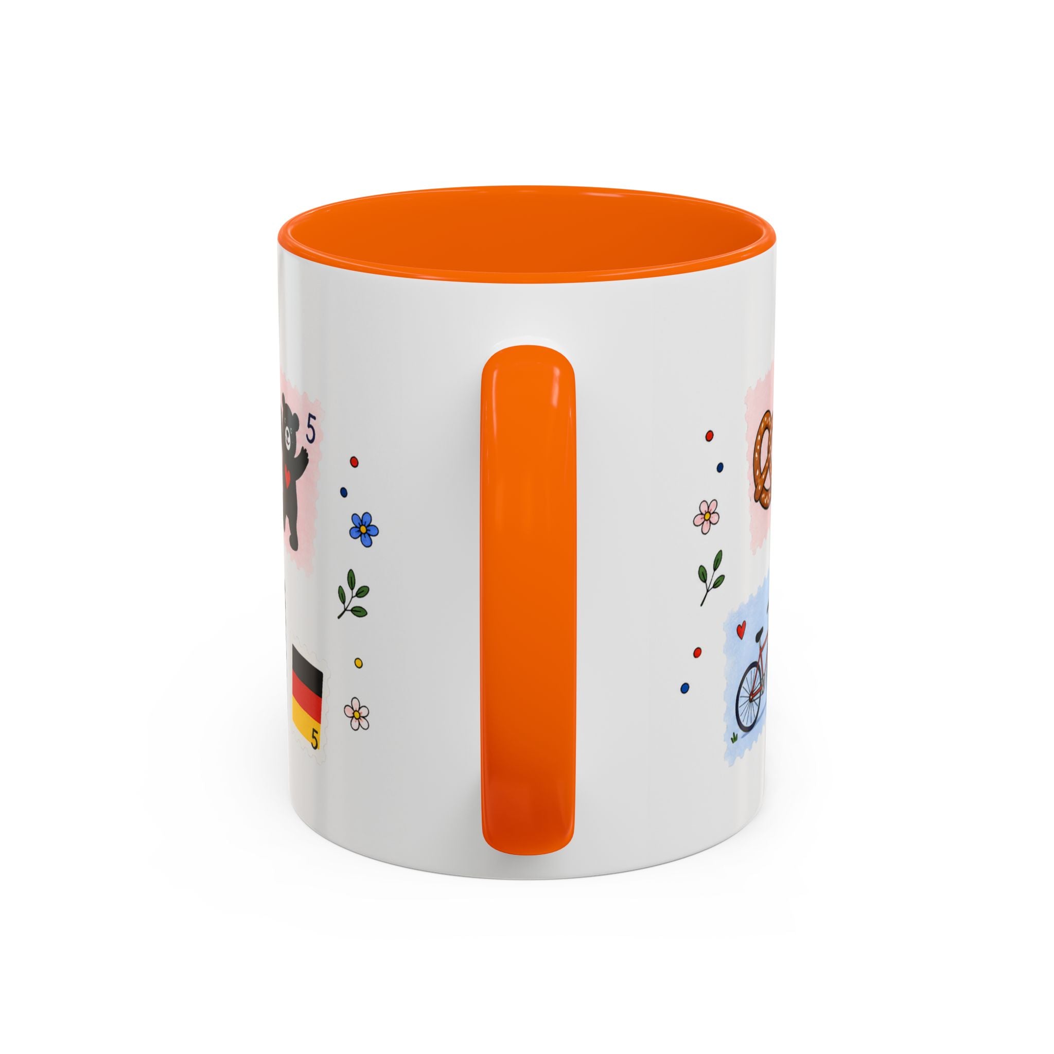 Berlin Coffee Mug | Postage Stamp Collage Mug | Travel Souvenir Accent Cup 11oz 15oz