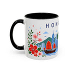 Hong Kong Coffee Mug | Travel Souvenir Accent Mug | Place Gift Ceramic Cup 11oz 15oz