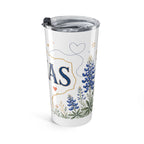 Texas State Flower 20oz Tumbler | Texas Botanical Gift | Insulated Stainless Steel Travel Cup