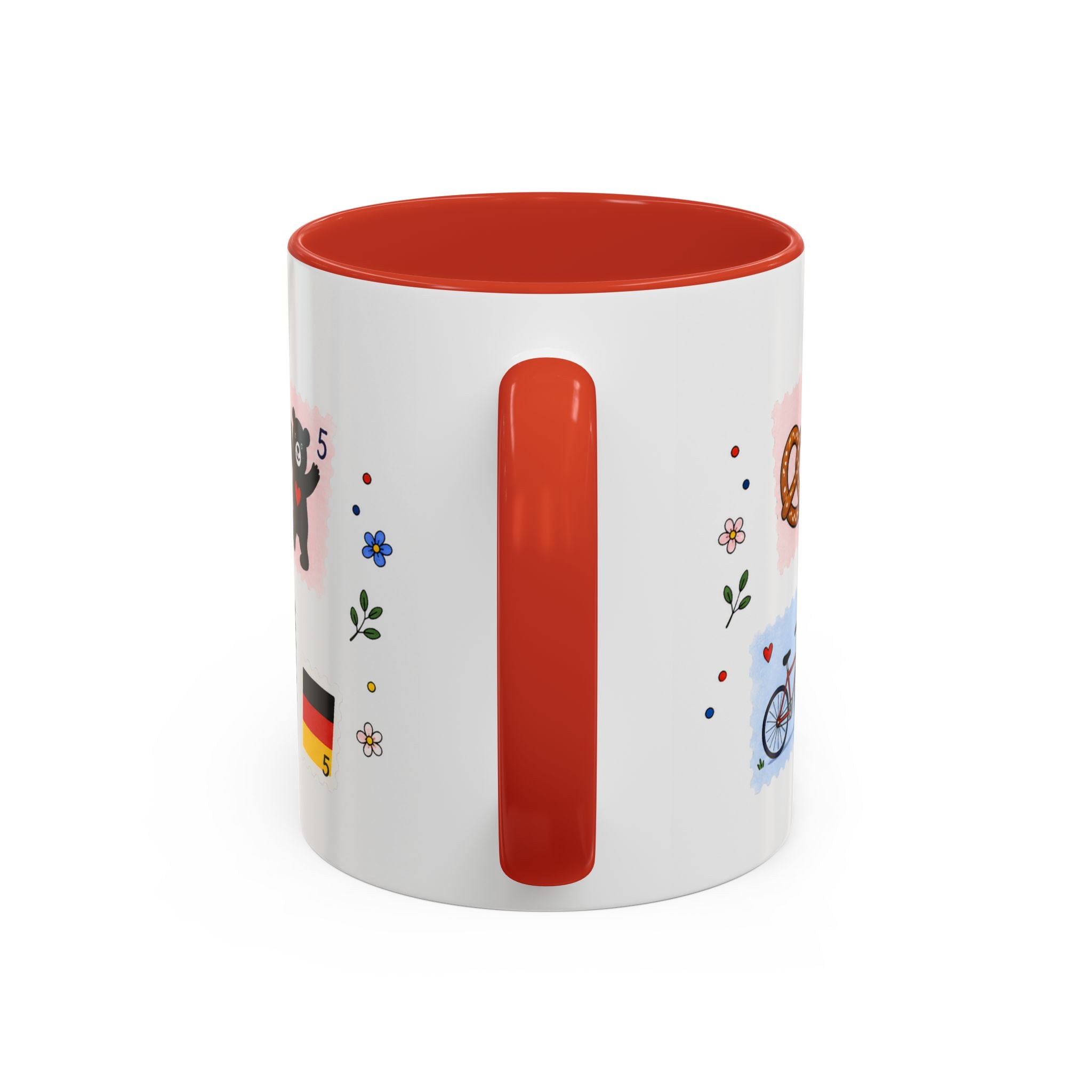 Berlin Coffee Mug | Postage Stamp Collage Mug | Travel Souvenir Accent Cup 11oz 15oz