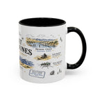 Great Sand Dunes National Park Coffee Mug | Colorado Desert Mountain Dunes Gift | Accent Color Ceramic 11oz 15oz