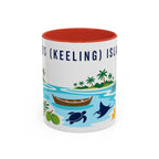 Cocos (Keeling) Islands Coffee Mug | Travel Souvenir Accent Mug | Country Gift Ceramic Cup 11oz 15oz
