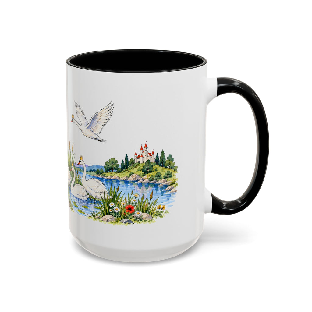 The Wild Swans Mug | Storybook Fairy Tale Accent Coffee Mug | EveryLegend