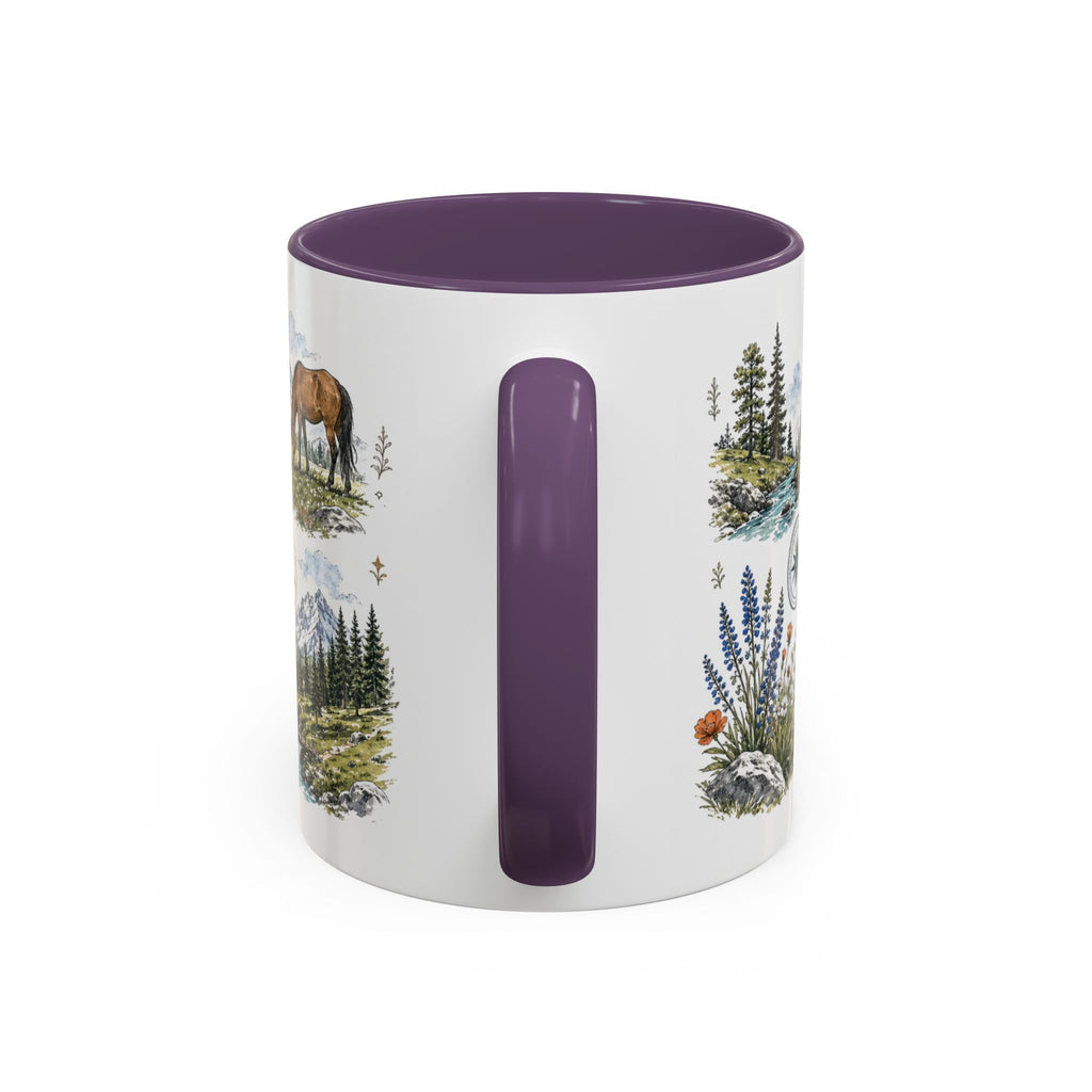 Fairy Meadows Mug, Pakistan Travel Souvenir, Bucket List Gift, Accent Ceramic Coffee Mug 11oz 15oz