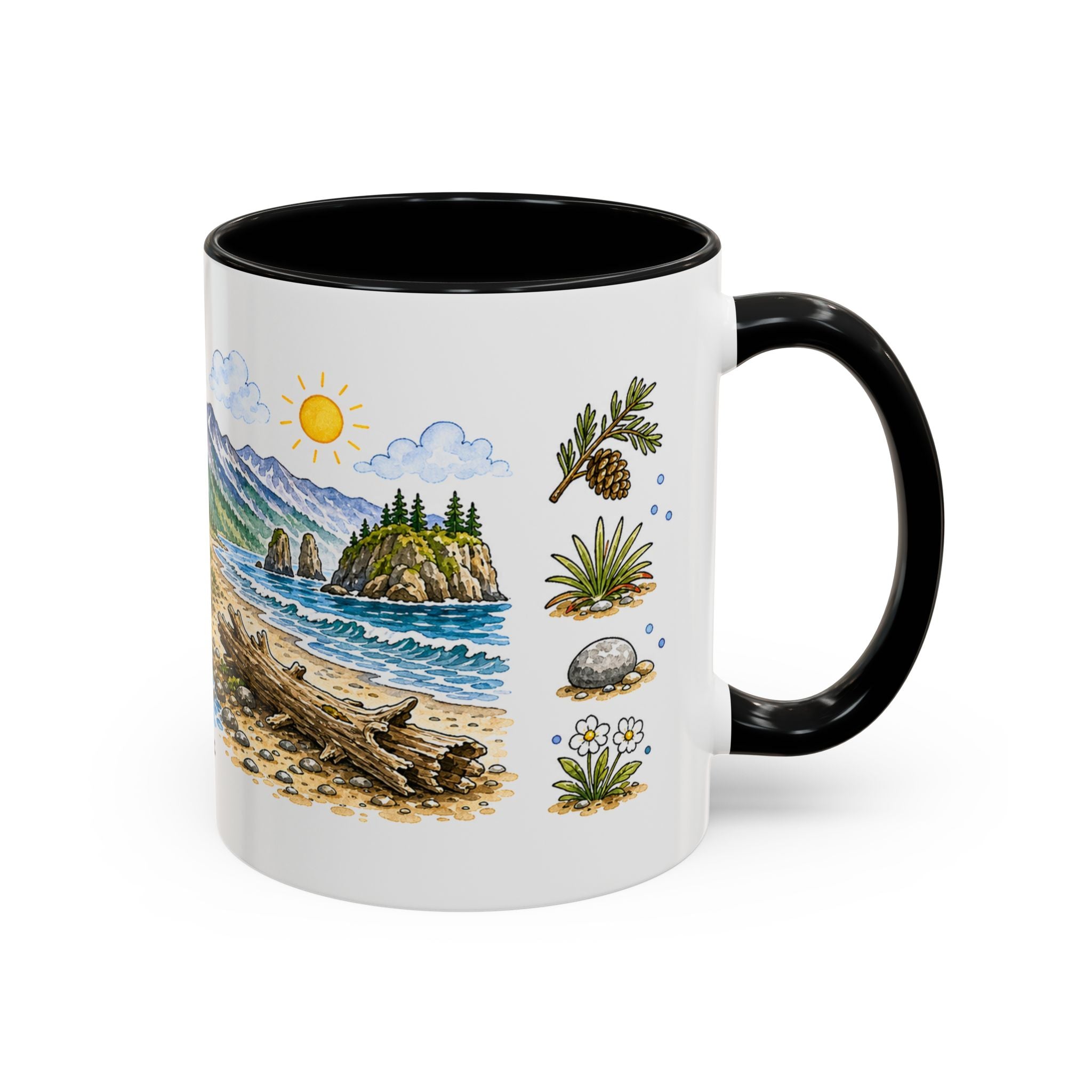 Olympic National Park Mug | US Travel Souvenir Accent Coffee Mug | 11oz 15oz Ceramic Cup