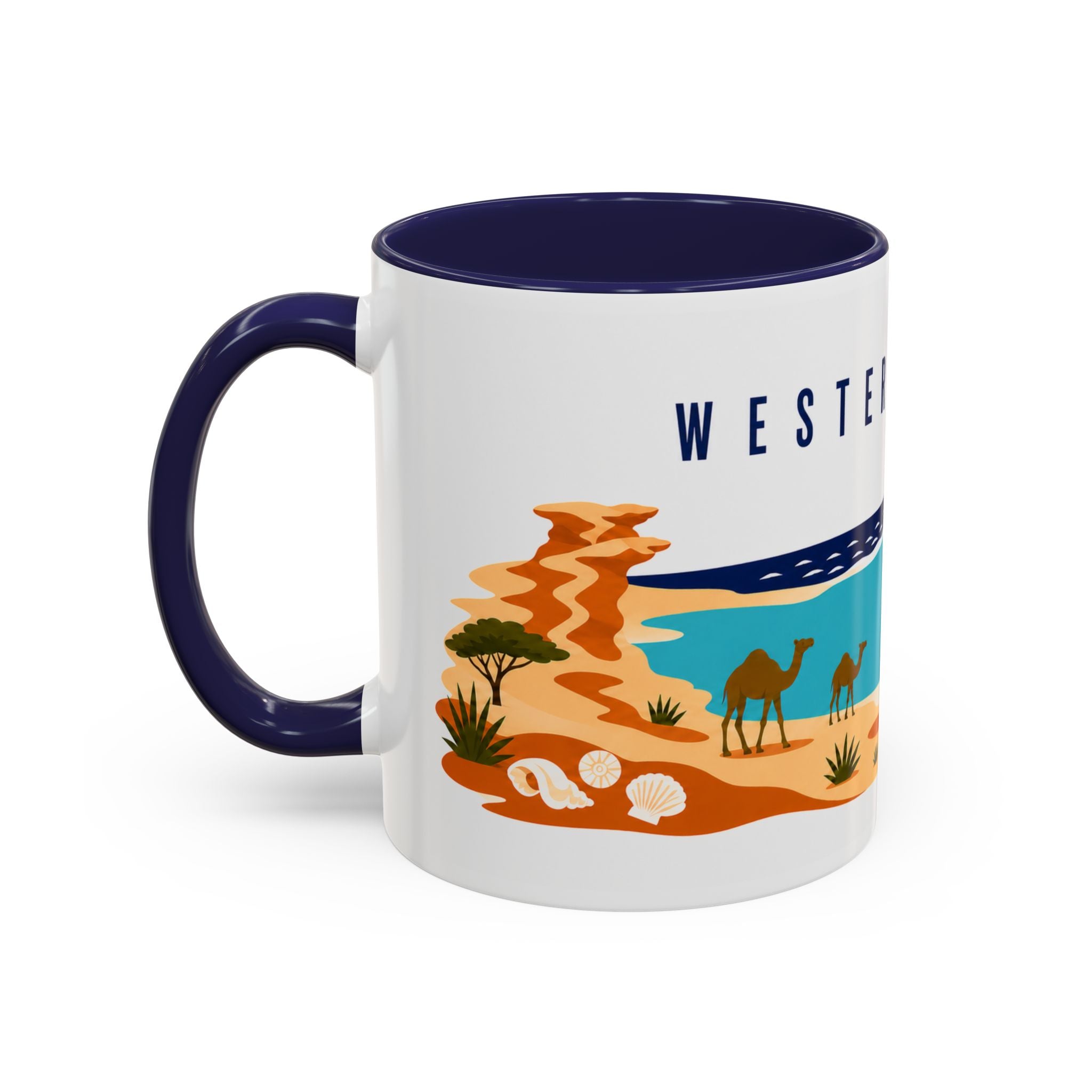 Western Sahara Coffee Mug | Travel Souvenir Accent Mug | Country Gift Ceramic Cup 11oz 15oz