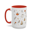 Cute Halloween Mug | Friendly Ghost Potion Watercolor Gift | Magic Accent Cup 11oz 15oz