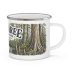 Congaree National Park Vintage Enamel Camping Mug | 12oz National Park Hiking Gift
