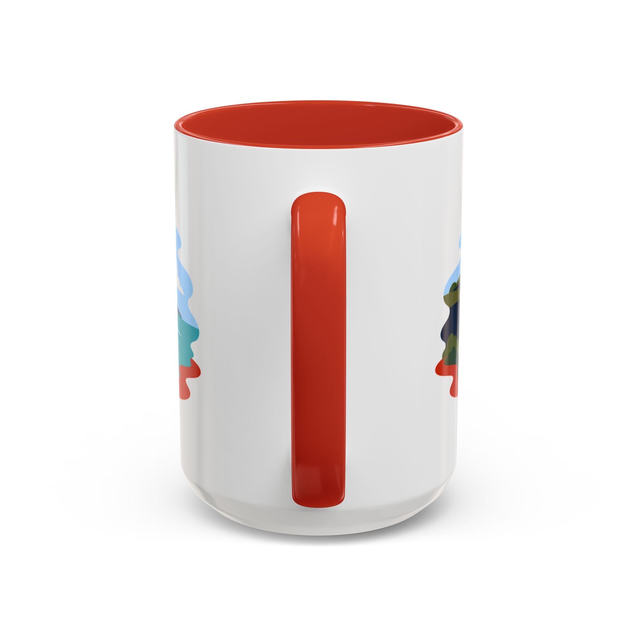 Great Ocean Road Coffee Mug | Travel Destination Souvenir Gift | Accent Color Ceramic 11oz 15oz