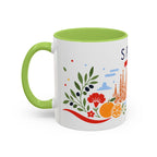 Spain Coffee Mug | Travel Souvenir Accent Mug | Country Gift Ceramic Cup 11oz 15oz
