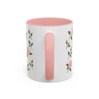 Iowa Wild Rose Mug, State Flower Floral Coffee Cup, 11oz Botanical Gift