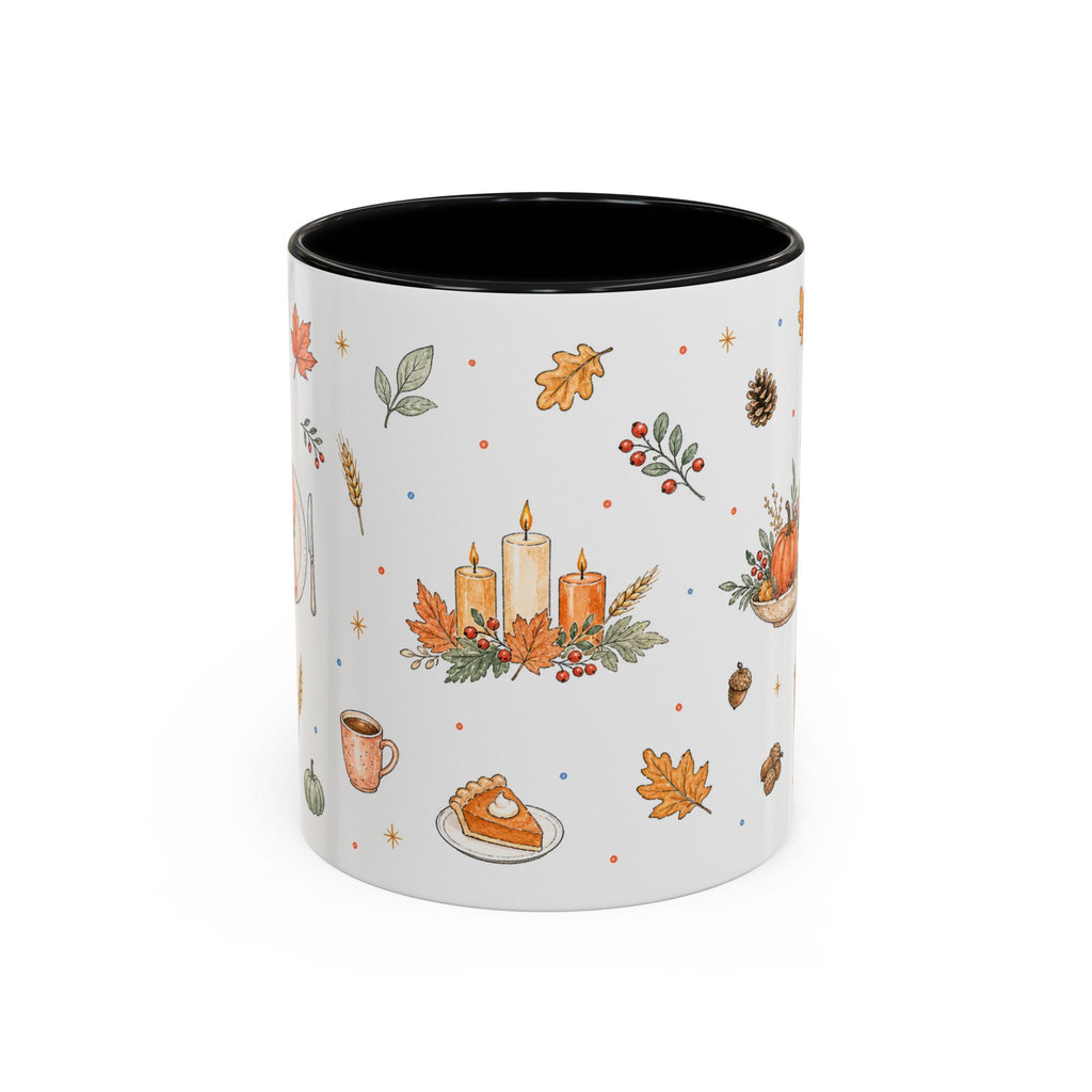 Thanksgiving Host Mug | Cozy Watercolor Gathering Gift | Autumn Accent Cup 11oz 15oz