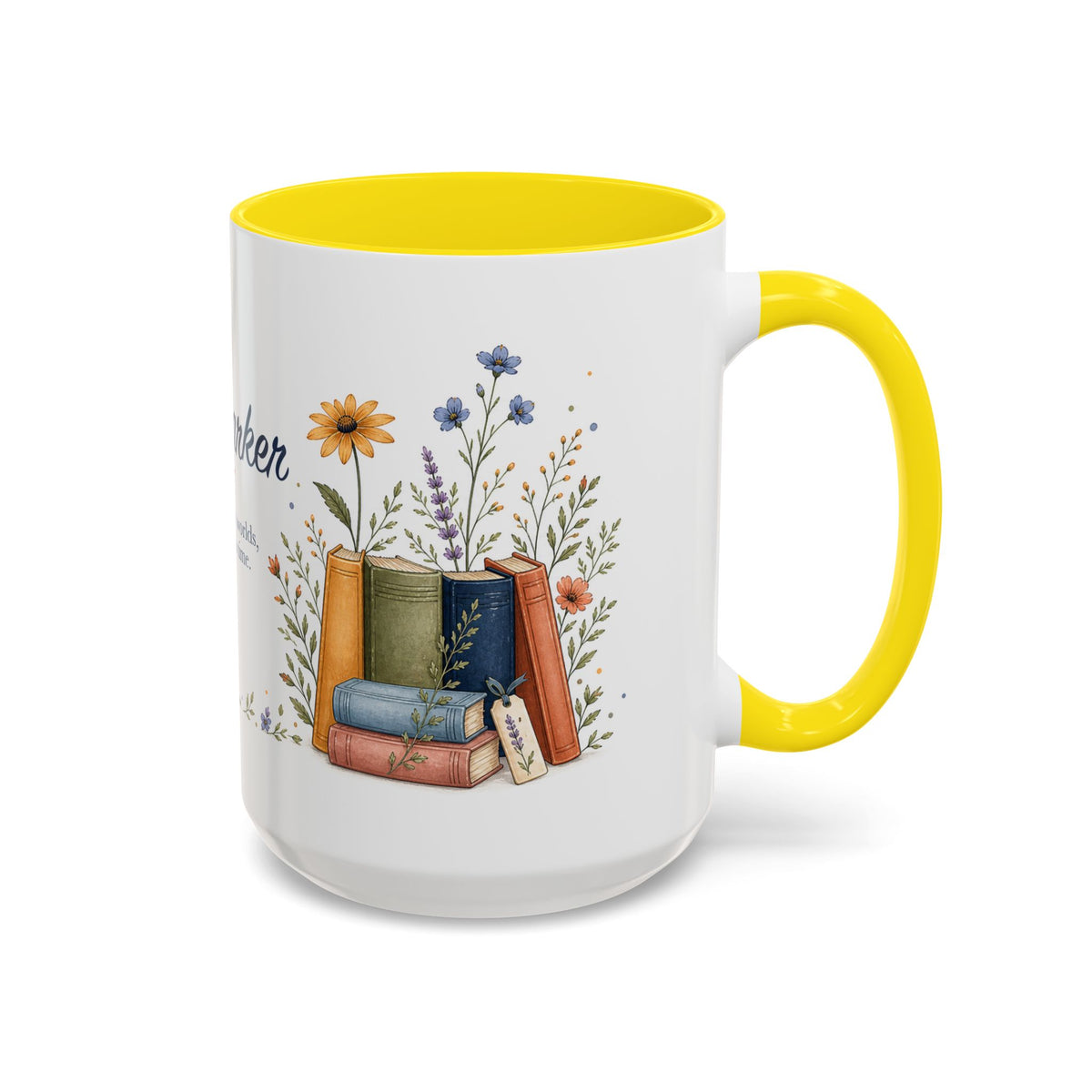 Personalized Reading Teacher Mug | Custom Name Book Lover Coffee Cup | Teacher Appreciation Gift