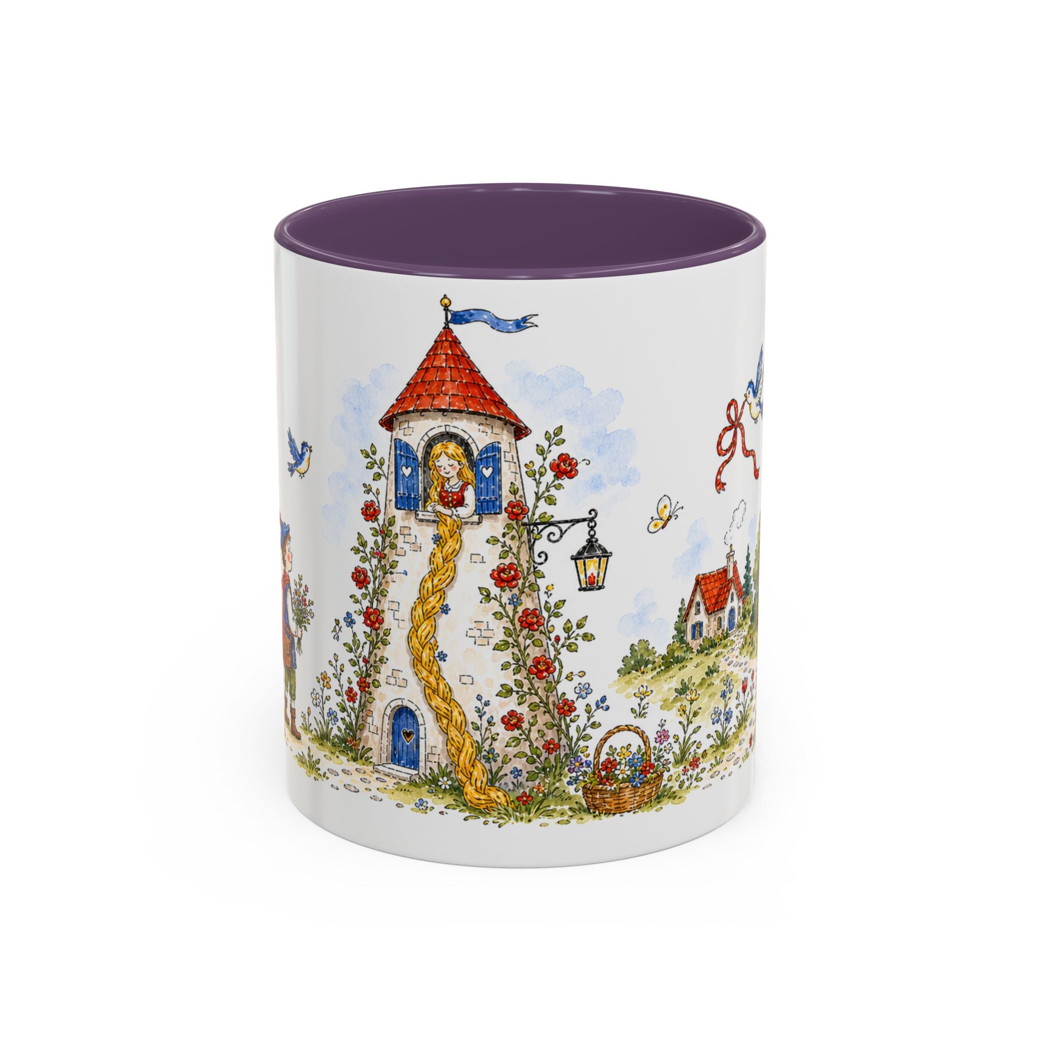 Rapunzel Mug | Tower Storybook Fairy Tale Accent Coffee Mug | EveryLegend