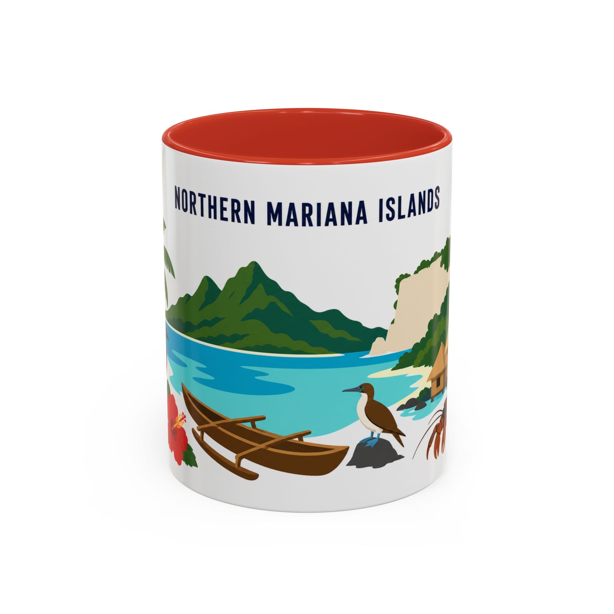 Northern Mariana Islands Coffee Mug | Travel Souvenir Accent Mug | Country Gift Ceramic Cup 11oz 15oz