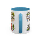Granada Illustrated Travel Mug | City Souvenir Accent Coffee Mug | 11oz 15oz Ceramic Cup