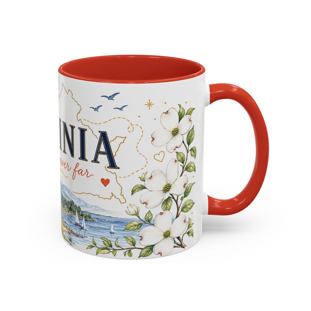 Virginia Home State Mug | Moving Away, Long Distance Friendship Gift Cup