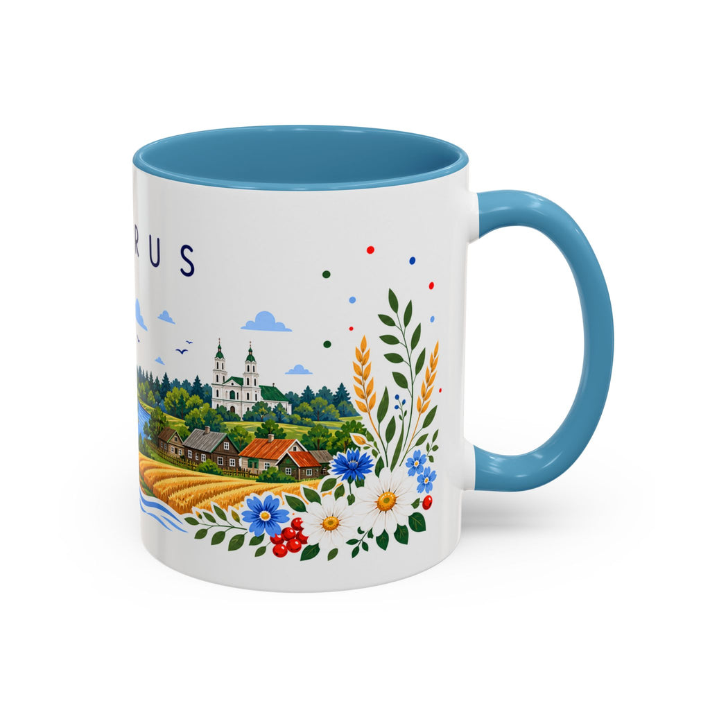 Belarus Coffee Mug | Travel Souvenir Accent Mug | Place Gift Ceramic Cup 11oz 15oz
