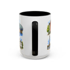 Cologne Illustrated Travel Mug | City Souvenir Accent Coffee Mug | 11oz 15oz Ceramic Cup