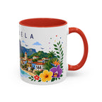 Venezuela Coffee Mug | Travel Souvenir Accent Mug | Place Gift Ceramic Cup 11oz 15oz