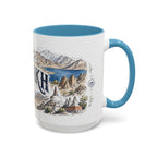 Ladakh Mug, India Travel Souvenir, Bucket List Gift, Accent Ceramic Coffee Mug 11oz 15oz
