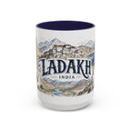 Ladakh Mug, India Travel Souvenir, Bucket List Gift, Accent Ceramic Coffee Mug 11oz 15oz