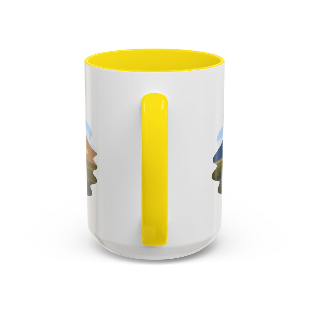 Kobuk Valley National Park Coffee Mug | Solid Color Block Park Souvenir | 11oz 15oz Accent Mug