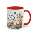 Mexico Home Country Mug | Moving Away Gift | Long Distance Friendship | 11 oz 15 oz Accent Mug
