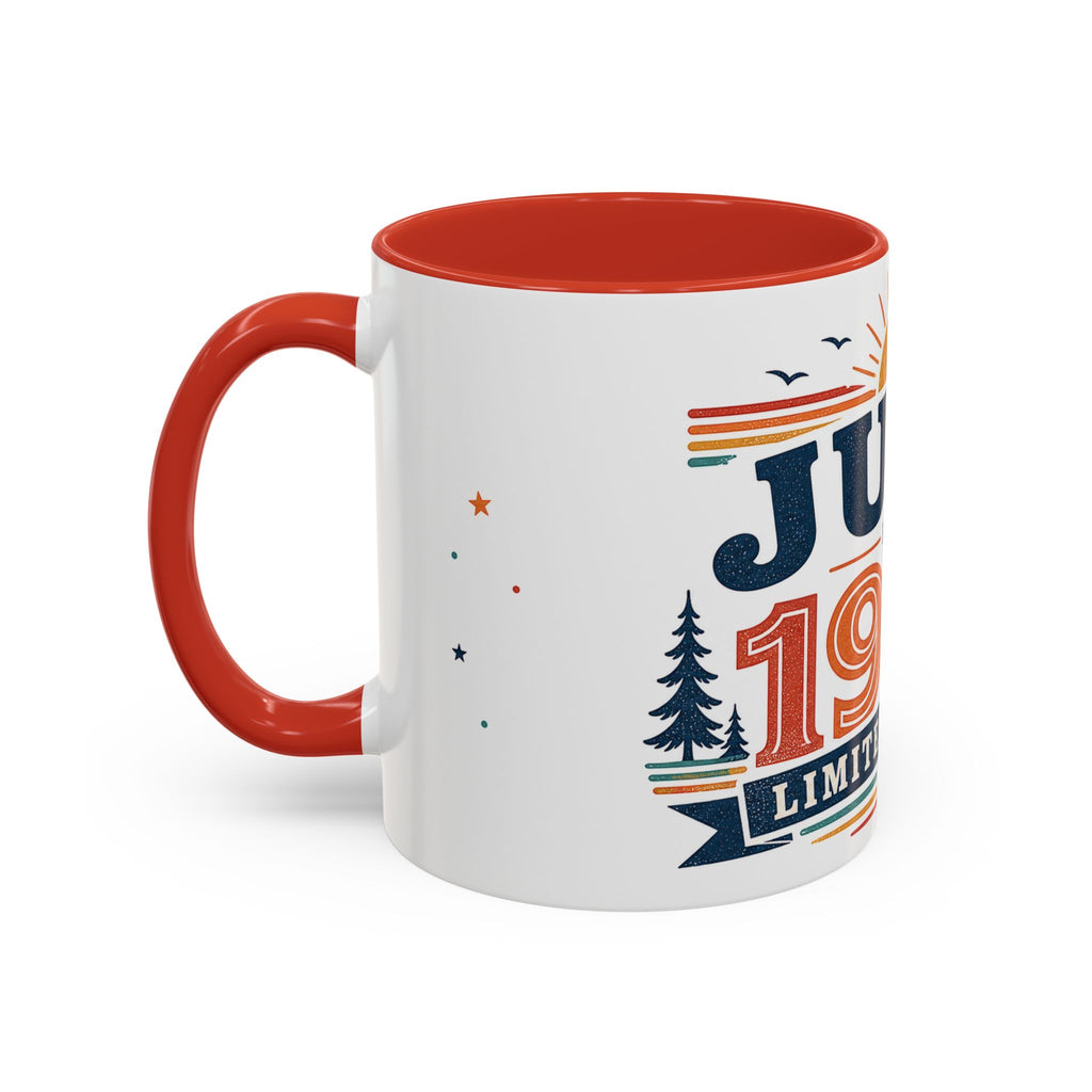 Custom Retro Birthday Mug | Personalized Month Year Gift (11oz 15oz)