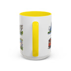 Cleveland Illustrated Travel Mug | City Souvenir Accent Coffee Mug | 11oz 15oz Ceramic Cup