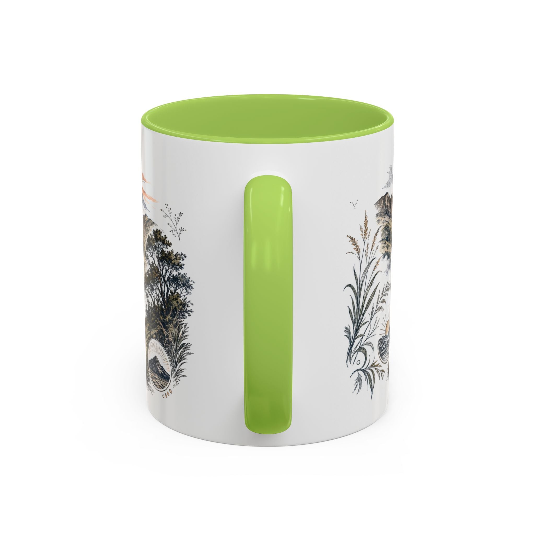 Mount Bromo Mug, Indonesia Travel Souvenir, Bucket List Gift, Accent Ceramic Coffee Mug 11oz 15oz